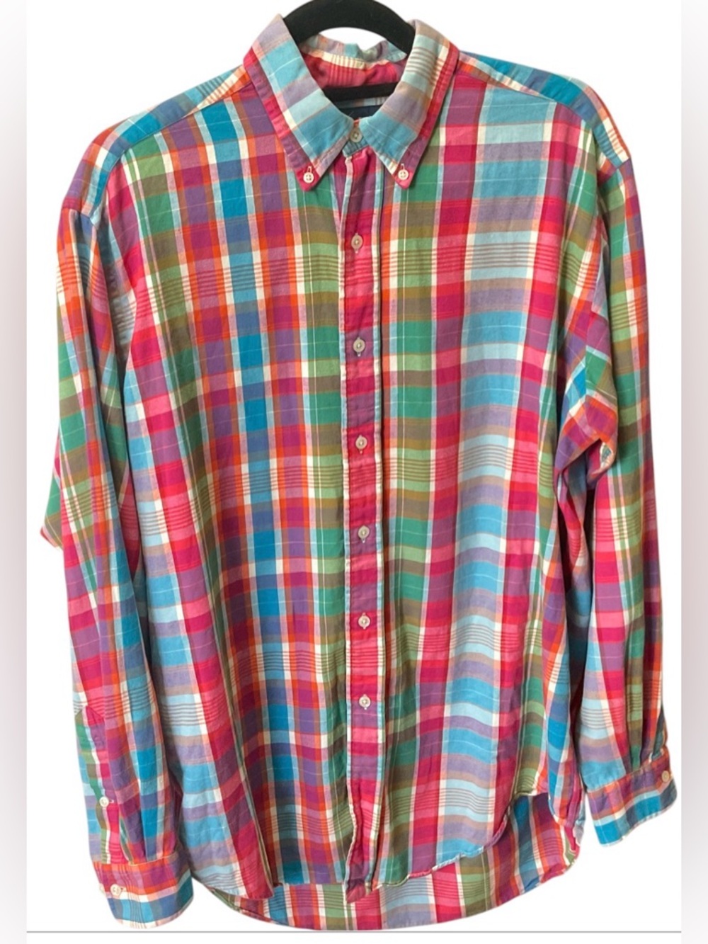 Ralph Lauren Multicolor Plaid Button-Down Shirt